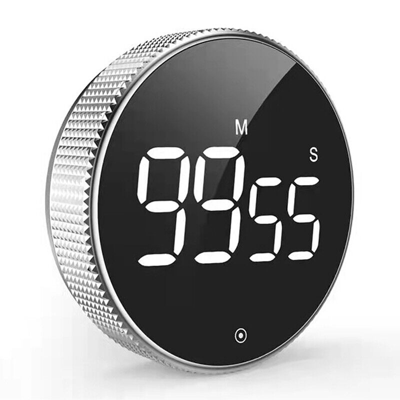 Digital Kitchen Timer Magnetic Back,Cooking Timer,Large Display Loud Alarm  Count-Up & Count Down Dual Timer for Cooking Baking,Volume