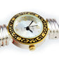 Western Style Decorated Bangle Cuff Watch for Women