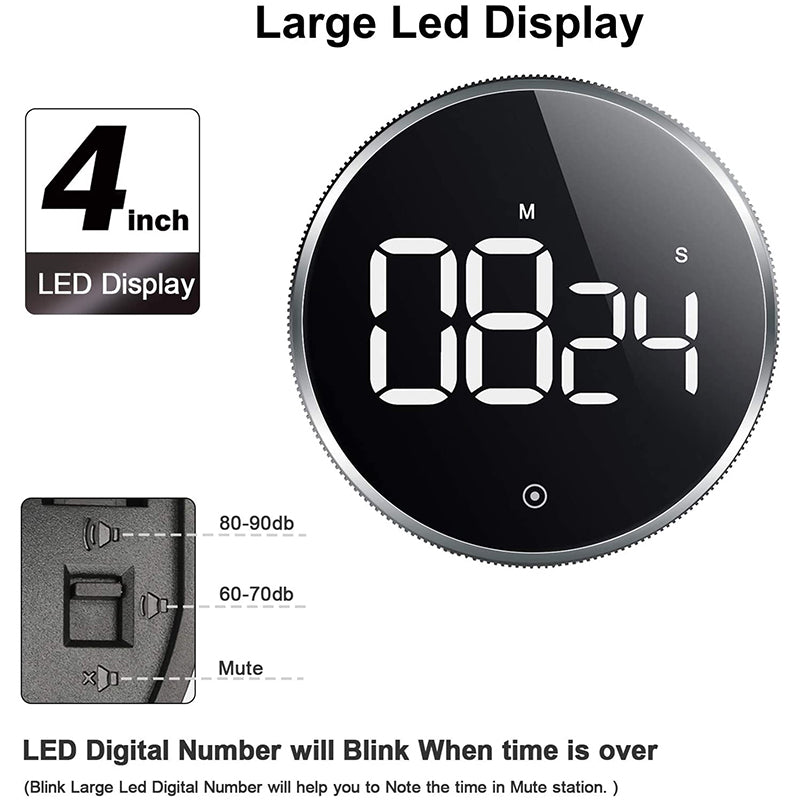 Large LED Digital Countdown Clocks to display the time or