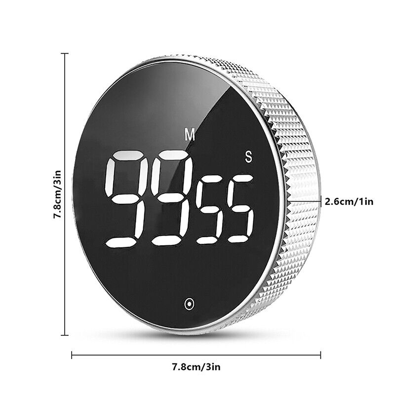 Kitchen Timer Digital Cooking Timer Magnetic Countdown Timer With Large Lcd  Display Loud Alarm Timer Clock 99 Hours Timers For Cooking & Kids & Teache