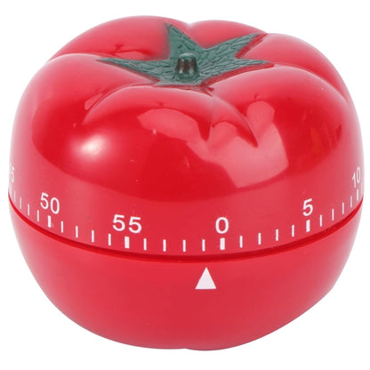 Creative Cute Tomato Shape Kitchen Mechanical Timer Alarm Reminder, Tomato Shape Mechanical Time