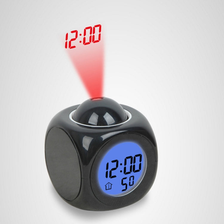 Multi-function LED Projection Alarm Clock Voice Talking Clock