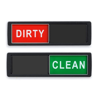 Dishwasher Magnet Clean Dirty Sign 2 Double-Sided Dishwasher Magnet Cover