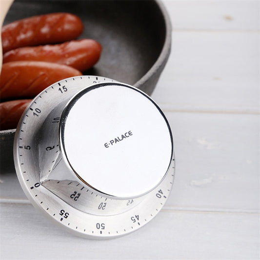 STC Magnet Timer Kitchen Stainless Steel Timer Creative Alarm Clock Mechanical Reminder Countdown