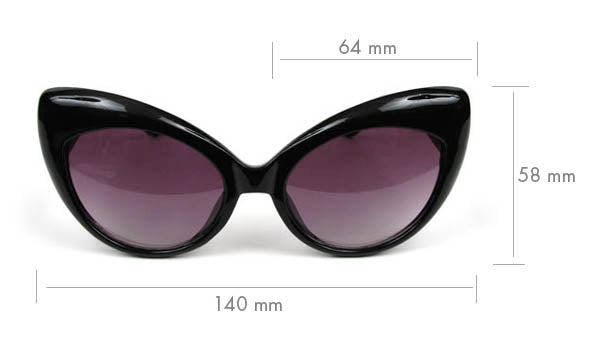 Women Cats Eye Vintage Sunglasses