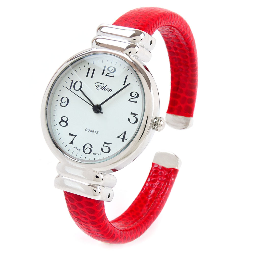 Women's bangle cuff watch hot sale